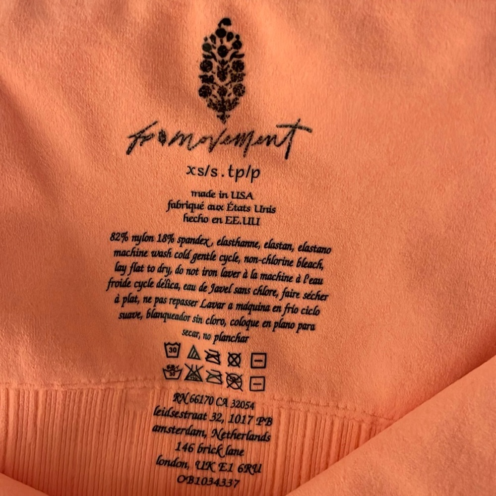 SOLD Free People Movement Good Karma Crop Tank
Peach Horizons XS/S - Picture 3 of 5